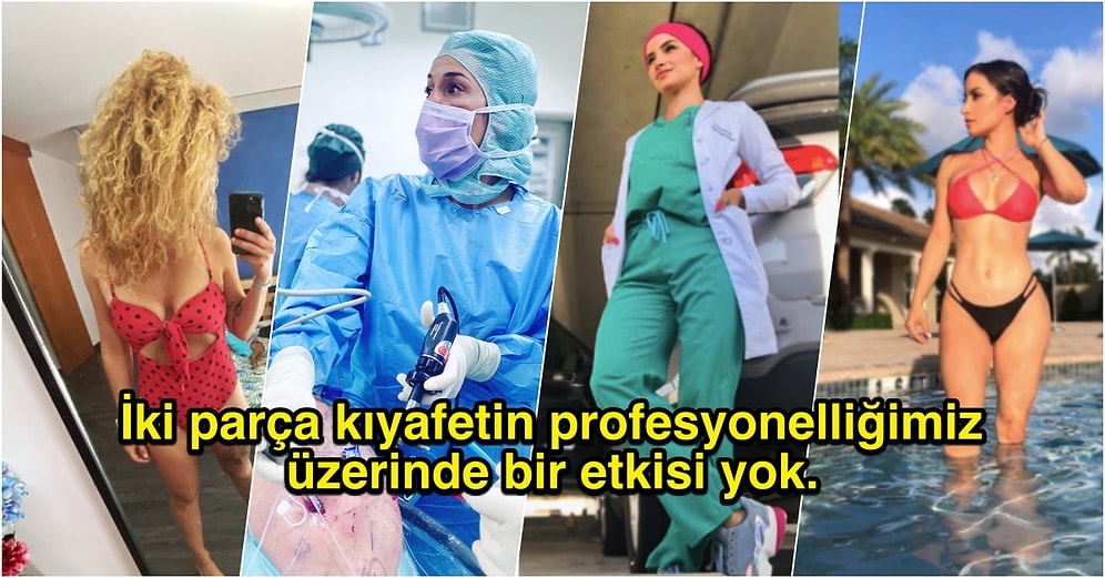 Sağlık Çalışanlarının Bikini Giymesine 'Profesyonel Değil' Diyen Dergiye Karşı Başlayan Kapak Gibi Akım: MedBikini
