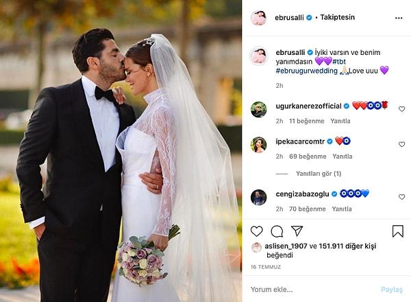Ebru Şallı, sosyal medyada daha aktif olmaya, eşi ve kendiyle ilgili fotoğraflar paylaşmaya başladı.