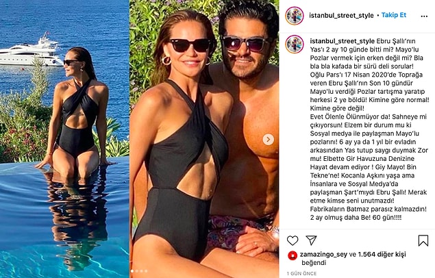 Bir Instagram hesabının Ebru Şallı hakkında şu şekilde yorum yapması, gerçekten pes dedirtti!