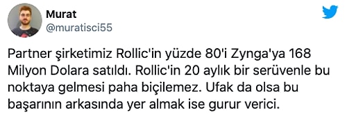 Zynga, Yerli Oyun Şirketi Rollic'in Yüzde 80 Hissesini 168 Milyon Dolara Satın Alıyor