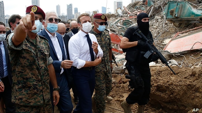 Beyrut'taki Patlamanın Ardından İmza Kampanyası Başlatıldı: 'Lübnan Yeniden Fransız Mandası Altına Girsin'