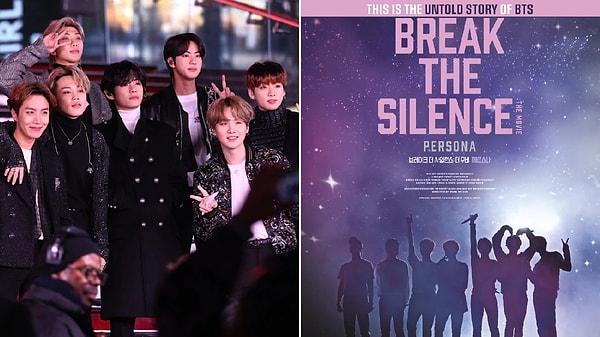 6. Ünlü K-Pop grubu BTS’in filmi çıkıyor. Break The Silence: The Movie, 10 Eylül gibi vizyona girecek.
