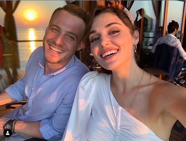 10. Kerem Bürsin, Hande Erçel ile aralarında çıkan aşk dedikodularıyla ilgili bir açıklama yaptı!