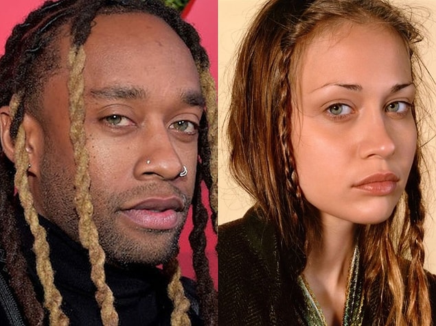 21. Rapçi Ty Dolla $ign ve şarkıcı Fiona Apple da benzemiyor mu?
