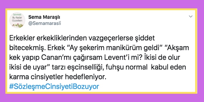 İstanbul Sözleşmesi'nin Erkekler İçin Bir Kölelik Kanunu Olduğunu Söyleyen Sema Maraşlı'nın Beyninizi Yakacak Tweet'leri