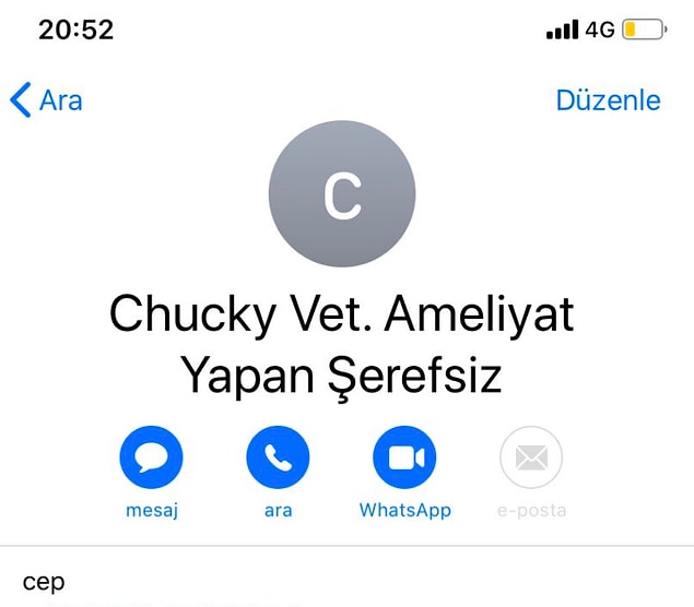 1. Ardından birbirinden saçma isimler çıktı. 😂