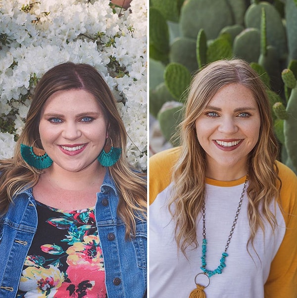 За год она похудела на 55 килограмм