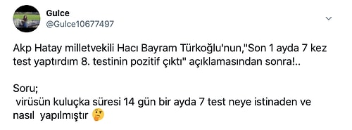 Bir Ayda 8 Test Yaptırmış: AKP'li Milletvekilinin Koronavirüs Olduğu Tespit Edildi