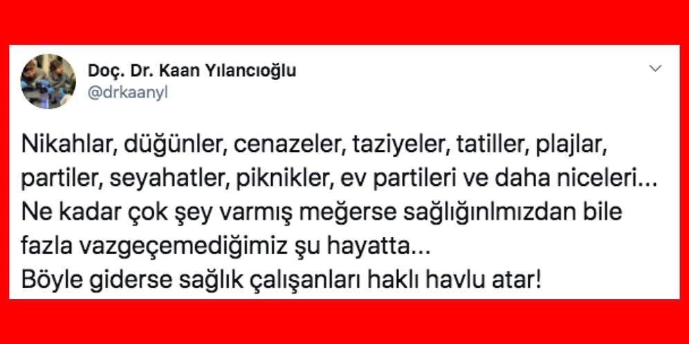 Koronavirüs Yokmuş Gibi Eski Hayatlarına Devam Eden İnsanlar Yorulduklarını Söyleyen Sağlık Çalışanlarını İsyan Ettirdi!