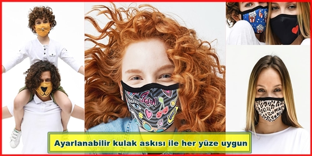 Olmazsa Olmaz Aksesuarımız Maskelerin En Trendy Olanını Bulduk: Koruması Üst Seviye ve Ayarlanabilir Kulak Askılı
