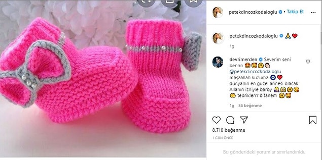 Çifte ve yeni doğacak bebekleri için sağlıklı, mutlu ve huzurlu ömürler dileriz.