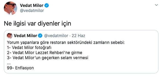 Olay buraya nereden geldi derseniz, onu da şöyle açıklamış kendisi; 👇