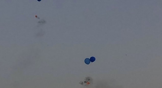 Gerekçe yakıcı balonlar