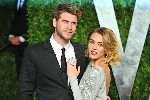 7. Miley Cyrus ve Liam Hemsworth