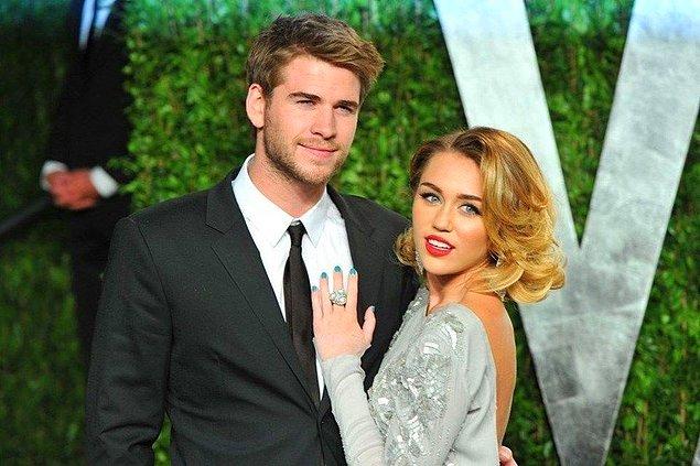 7. Miley Cyrus ve Liam Hemsworth