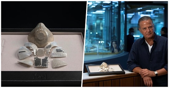 Zenginin Parası Yine Çenemizi Yordu! Mücevher Firması Yvel, Çinli Bir İş İnsanı İçin 1,5 Milyon Dolara Maske Tasarladı!