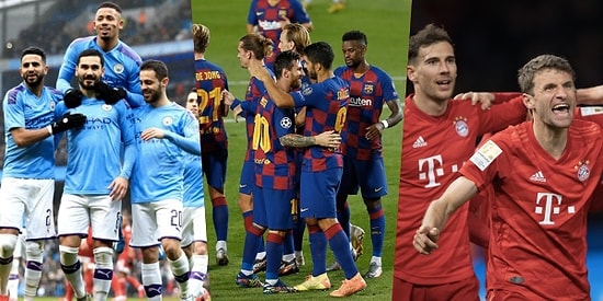 17 Maddede Şampiyonlar Ligi'nde Çeyrek Finale Kalan Takımların Değer Sıralaması