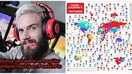 Ülkeler Arası En Popüler YouTube Kanalları ve YouTuber'lar Açıklandı! Dünya Sıralamasında Türkiye İlk 10'da