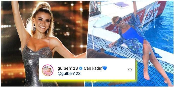 Fake Hesap Yerine Kendi Hesabından Kendi Fotoğrafına Yorum Yapan Gülben Ergen Çok Fena Yakalandı!