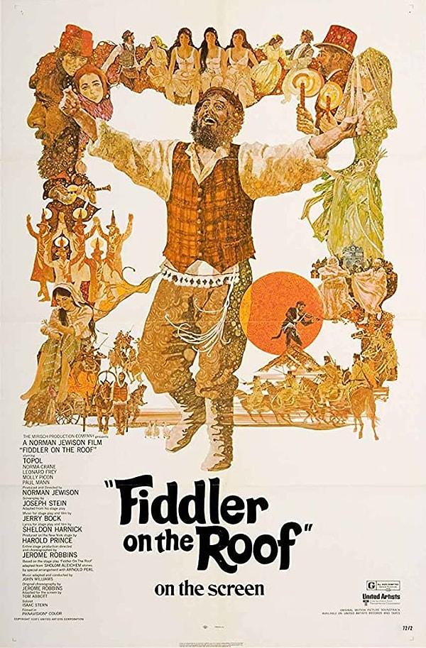 87. Fiddler on the Roof (Damdaki Kemancı) - 1971