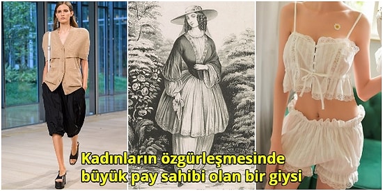 Bizden Çıkan Paçalı Don Trendi: Tarihi Bir Türk Giysisi Olan Lastikli ve Fırfırlı Şortlar Moda Dünyasının Yeni Gözdesi Oldu