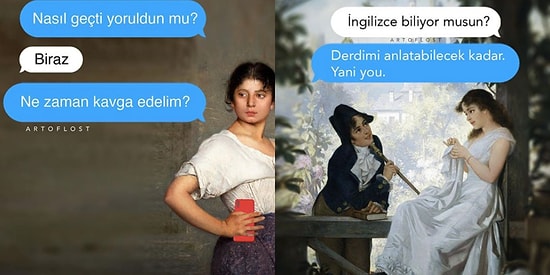 Geçmiş Dönemdeki Çizimlerle Günümüzdeki İlişki Diyaloglarının Ne Kadar Absürt Olduğunu Gösteren Eğlenceli 15 Caps