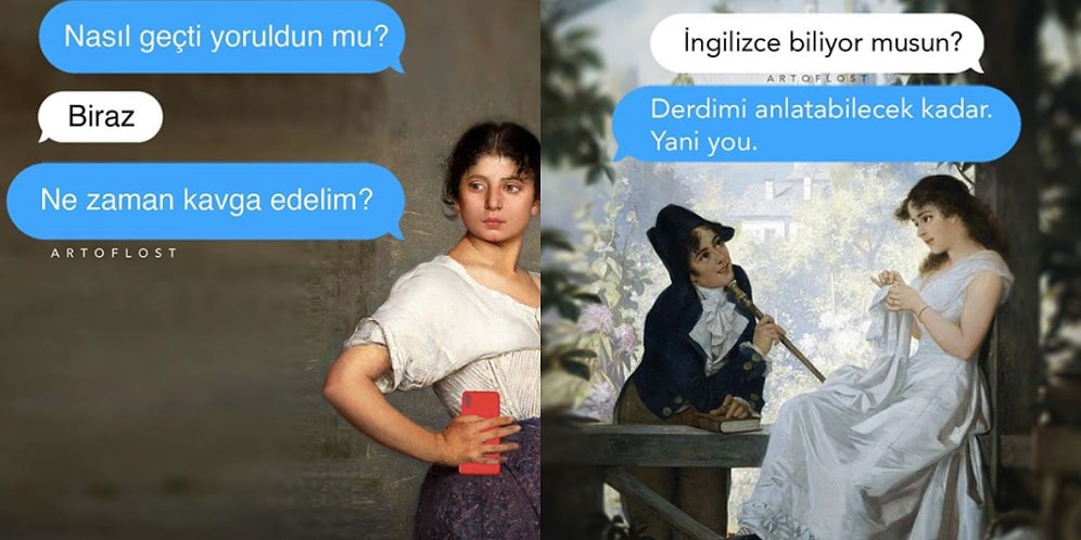 Geçmiş Dönemdeki Çizimlerle Günümüzdeki İlişki Diyaloglarının Ne Kadar Absürt Olduğunu Gösteren Eğlenceli 15 Caps