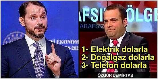 Özgür Demirtaş "Maaşı Dolarla mı Alıyorsunuz?" Diyen Berat Albayrak'a Tane Tane Cevap Verdi