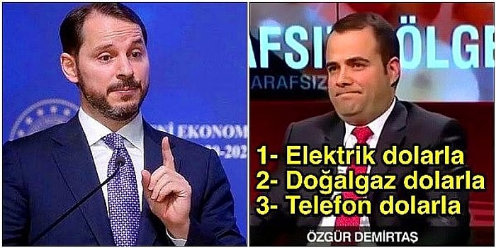 Özgür Demirtaş "Maaşı Dolarla mı Alıyorsunuz?" Diyen Berat Albayrak'a Tane Tane Cevap Verdi