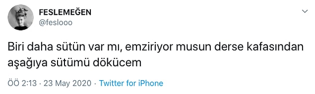 2. “Sütün var mı?”
