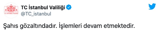 Saldırganın serbest kaldığına dair çıkan haberlere Valilik'in daha önce verdiği yanıt. 👇