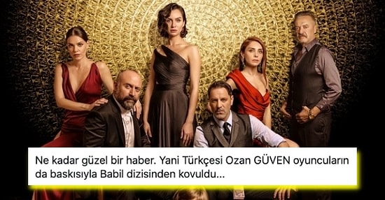 Akıbeti Belli Oldu! Ozan Güven'in Babil Dizisine Devam Edip Etmeyeceğini Ay Yapım Açıkladı