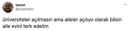 Üniversitelerin Bir Türlü Açılmaması Sebebiyle Aile Evinde Anksiyete Krizi Geçirenlerin Aşırı Haklı İsyanları