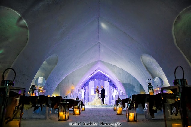 12. Glace Buz Oteli, Quebec, Kanada