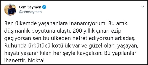 200 Yıllık Çınarların Önünde Nöbet Başlattılar: 'Yol İçin Ağaçlar Katledilmesin!'