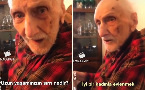 Uzun Yaşamın Sırrı Nedir Sorusuna Cevap Olarak 'İyi Bir Kadınla Evlenmek' Diyen Alfa Adam
