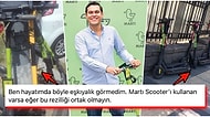 Haksız Rekabet mi Başlıyor? Martı'nın Diğer Elektrikli Scooterların Üzerine Kilitlendiği Görüntüleri Herkesi Şaşırttı