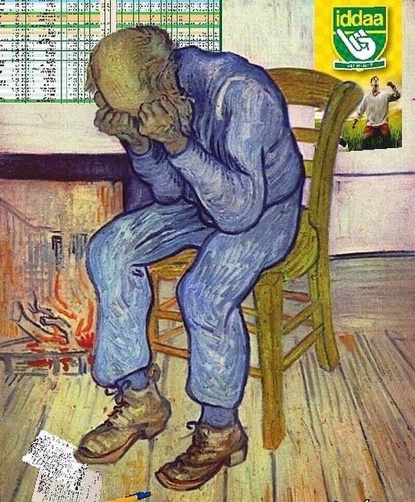 3. Van Gogh'un "Tutturamayanlar" adlı meşhur eseri.
