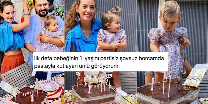 Seda Bakan Kızı Leyla'nın Doğum Gününü Gösterişten Uzak Borcamda Yaptığı Pastayla Kutlayınca Herkesin İçini Isıttı