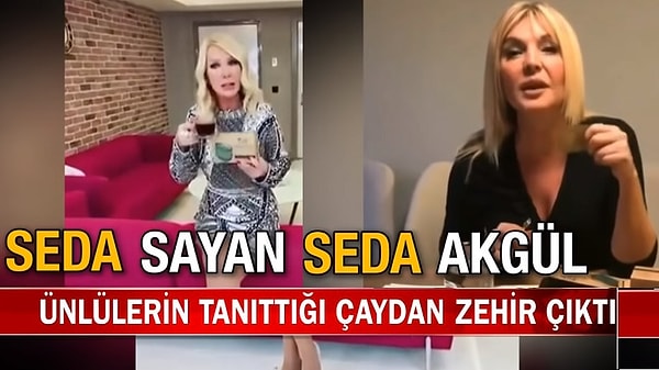 17. Saniyeler içinde zayıflatacağına inanılan çay ve haplar...