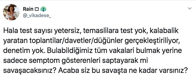 Peki siz bu savaşta var mısınız? Verilen tepkiler hakkında ne düşünüyorsunuz?