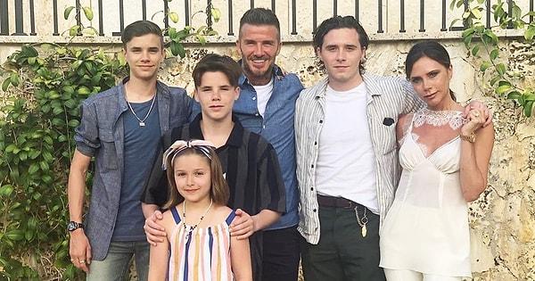 Biliyorsunuz ki tüm dünyanın hayran hayran izlediği Victoria ve David Beckham çiftinin dört çocukları var.