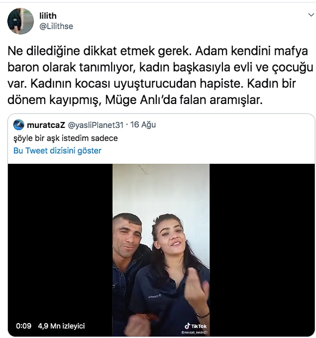 Dahası, videodaki adam ve Sabahat aslında sevgili değildi ve herkesin başka bir hayatı vardı...
