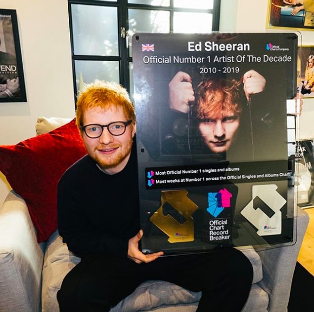 7. Ed Sheeran