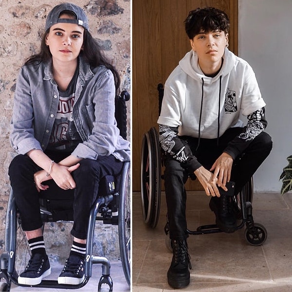 1. "Daha önce hiç tekerlekli sandalye kullanan birinin geçiş sürecine şahit olmamıştım. İşte benimki! Testosteron tedavisindeki 10. ayım."