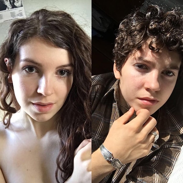 8. "İki fotoğraf arasında 6 ay var."