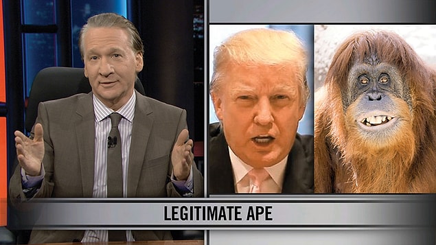 9. Babasına 'maymun' diyen Bill Maher'e doğum belgesi yolladı...