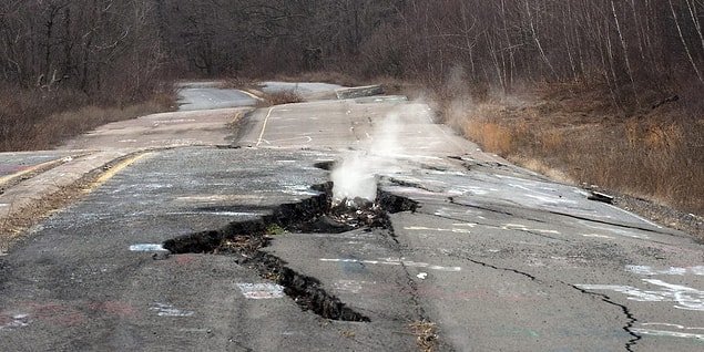 1. Centralia, Pennsylvania