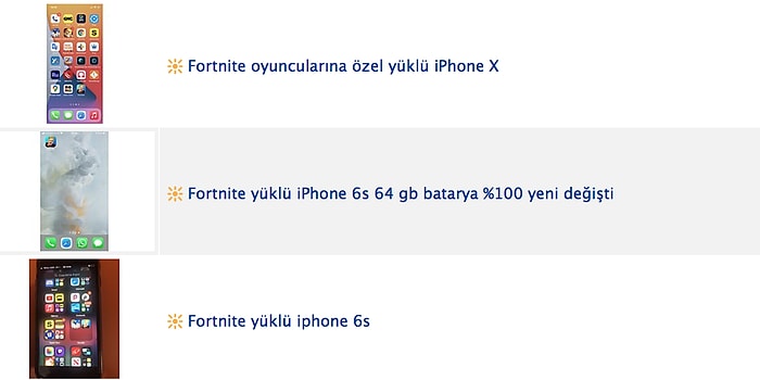 Apple Fortnite'ı AppStore'dan Kaldırınca Fortnite Yüklü iPhone'lar Binlerce Liradan Satışa Çıkmaya Başladı!