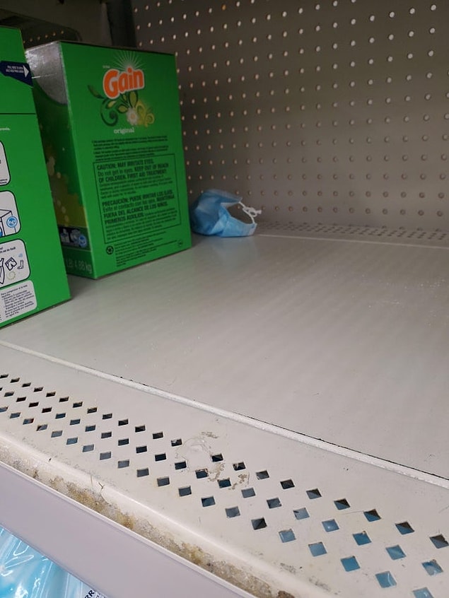 1. "Marketin her rafında kullanılıp atılmış maskeler görüyorum. Bu çok utanç verici."
